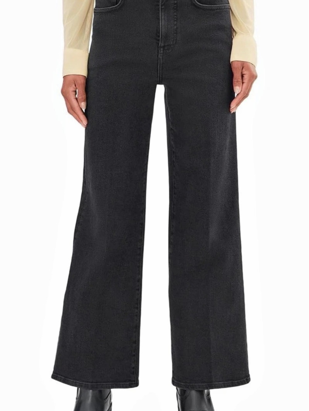 Madewell Wide Leg Jeans Black